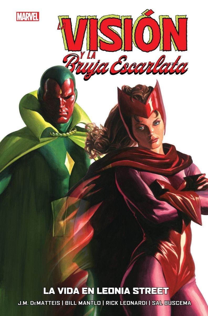 LA VISIÓN Y LA BRUJA ESCARLATA, LA VIDA EN LEONIA STREET | 9788411013079 | BILL MANTLO - SAL BUSCEMA - P. CRAIG RUSSELL - MIKE W. BARR - JOHN RIDGWAY | Universal Cómics