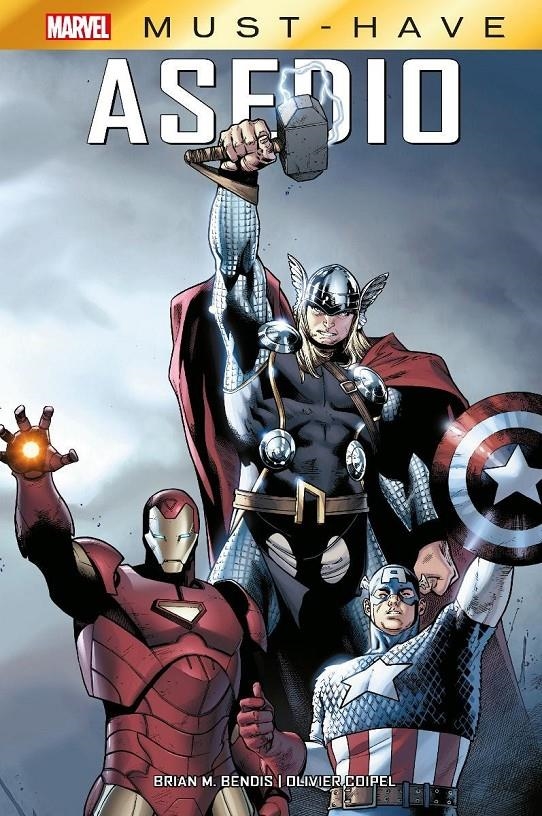 MARVEL MUST-HAVE ASEDIO | 9788411011884 | MICHAEL LARK - BRIAN MICHAEL BENDIS - OLIVIER COIPEL | Universal Cómics