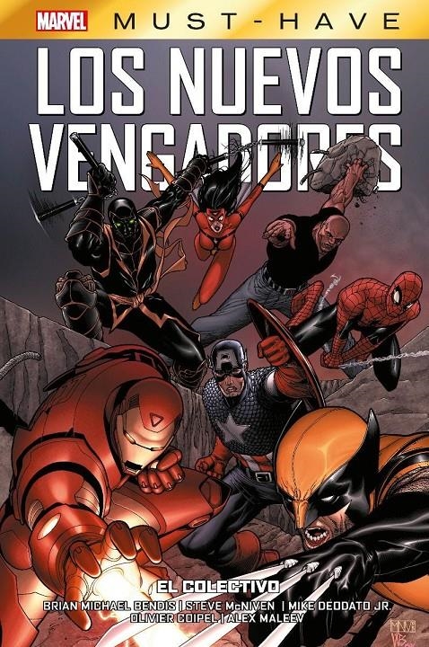 MARVEL MUST-HAVE LOS NUEVOS VENGADORES # 04 EL COLECTIVO | 9788411013086 | STEVE MCNIVEN - MIKE DEODATO - BRIAN MICHAEL BENDIS - OLIVIER COIPEL | Universal Cómics