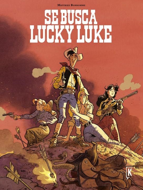 LUCKY LUKE VISTO POR BONHOMME # 02 SE BUSCA LUCKY LUKE | 9788416086177 | MATTHIEU BONHOMME | Universal Cómics