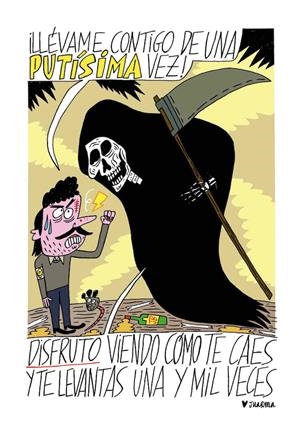 ABRÁZAME HASTA QUE ESTA VIDA DEJE DE DAR PUTO ASCO | 9788412330243 | JUARMA | Universal Cómics