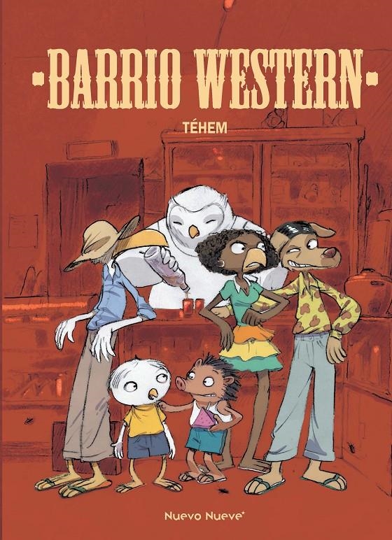 BARRIO WESTERN | 9788417989934 | TÉHEM | Universal Cómics