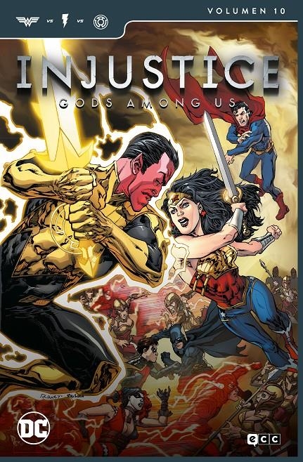 INJUSTICE COLECCIONABLE # 10 | 9788419163080 | BRIAN BUCCELLATO - BRUNO REDONDO - JUAN ALBARRAN - MIKE S. MILLER - TOM DERENICK - XERMANICO | Universal Cómics