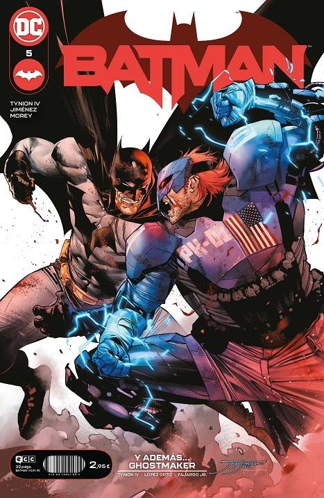 BATMAN # 118 NUEVA ETAPA 5 | 9788419021892 | JAMES TYNION IV - JORGE JIMÉNEZ - RICARDO LÓPEZ ORTIZ