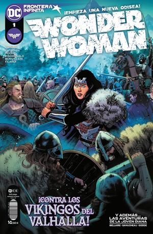 WONDER WOMAN # 37 NUEVA ETAPA 1 FRONTERA INFINITA | 9788419021991 | ANDY MCDONALD - BECKY CLOONAN - JORDIE BELLAIRE - MICHAEL CONRAD - PAULINA GANUCHEAU - TRAVIS MOORE | Universal Cómics