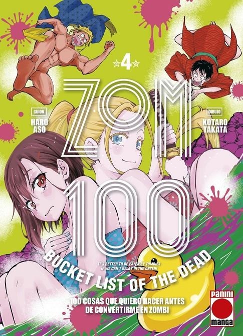 ZOM 100 # 04 100 COSAS QUE QUIERO HACER ANTES DE CONVERTIRME EN ZOMBI | 9788411013758 | HARO ASO - KOTARO TAKATA | Universal Cómics