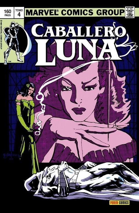 BIBLIOTECA CABALLERO LUNA # 04 VIDRIERA ESCARLATA | 9788411013673 | DOUG MOENCH - BILL SIENKIEWICZ | Universal Cómics