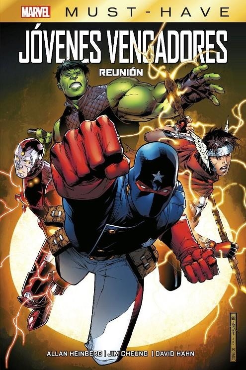 MARVEL MUST-HAVE JÓVENES VENGADORES # 01 REUNIÓN | 9788411013543 | ALLAN HEINBERG - JIMMY CHEUNG - ANDREA DIVITO - LEINIL FRANCIS YU | Universal Cómics