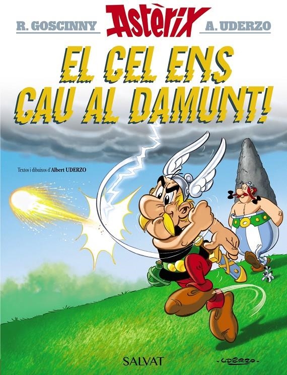 ASTÈRIX EDICIÓ EN CATALÀ # 33 EL CEL ENS CAU AL DAMUNT! | 9788469603130 | ALBERT UDERZO - RENÉ GOSCINNY