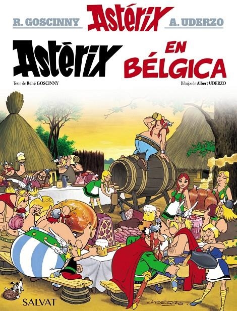 ASTERIX # 24 ASTERIX EN BELGICA | 9788469602713 | ALBERT UDERZO - RENE GOSCINNY | Universal Cómics