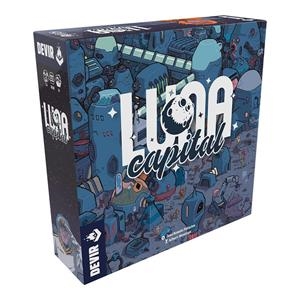 LUNA CAPITAL JUEGO DE TABLERO | 8436589623484 | JOSE RAMON PALACIOS - ALBERT MONTEYS | Universal Cómics