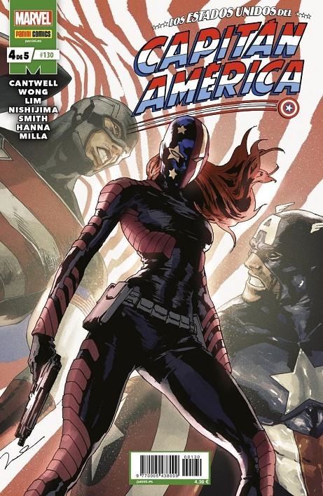 CAPITÁN AMÉRICA VOL 8 # 130 LOS ESTADOS UNIDOS DEL CAPITÁN AMÉRICA 4 | 977000543800900130 | CHRISTOPHER CANTWELL - ALYSSA WONG - JODI NISHIJIMA - RON LIM | Universal Cómics