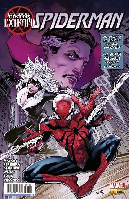 LA MUERTE DEL DOCTOR EXTRAÑO ESPECIAL # 02 SPIDERMAN | 977000562600000002 | ALYSSA WONG - JED MACKAY - MARCELO FERREIRA - ANDIE TONG | Universal Cómics