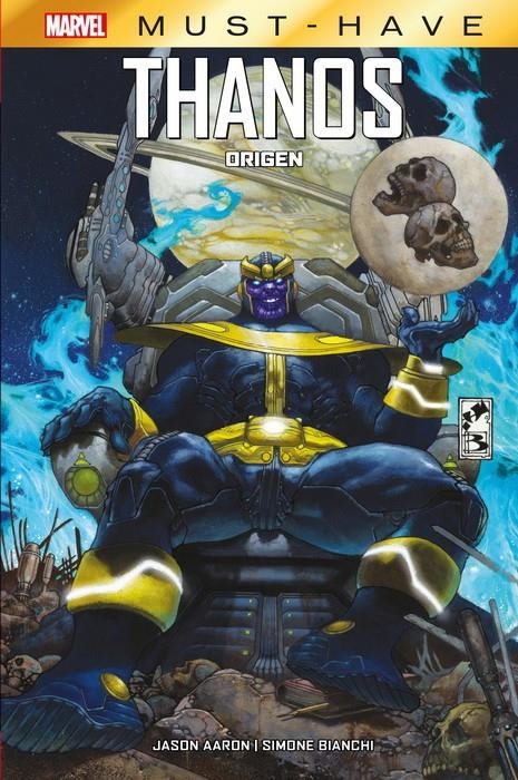 MARVEL MUST-HAVE THANOS ORIGEN NUEVA EDICIÓN | 9788411014304 | JASON AARON - SIMONE BIANCHI | Universal Cómics