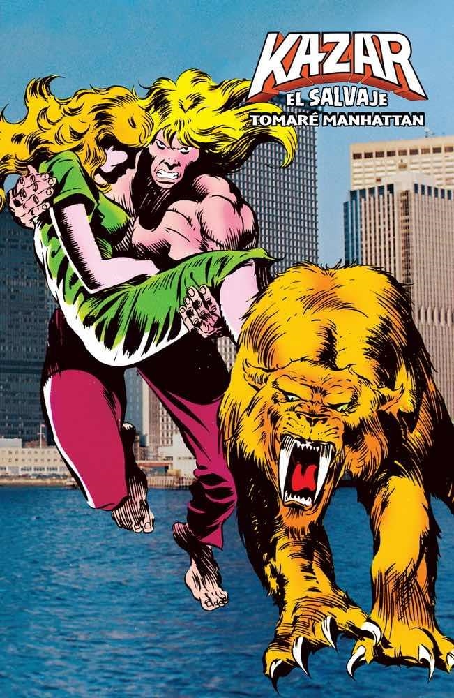KA-ZAR EL SALVAJE # 02 TOMARÉ MANHATTAN | 9788418814068 | BRUCE JONES - BRENT ANDERSON