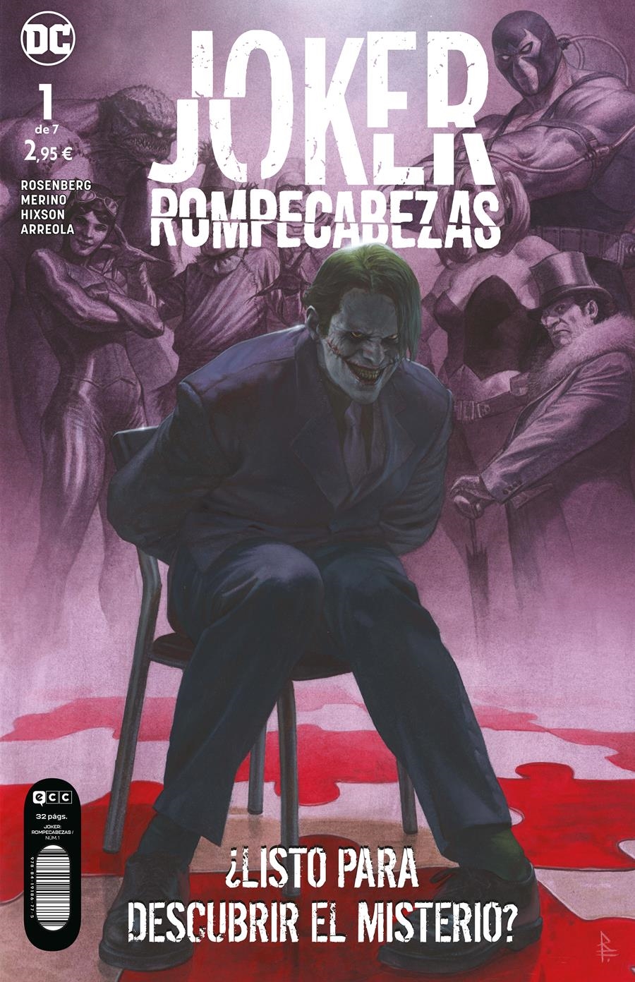 JOKER, ROMPECABEZAS # 01 | 9788419186775 | JESÚS MERINO - JOSHUA HIXSON - MATTHEW ROSENBERG | Universal Cómics