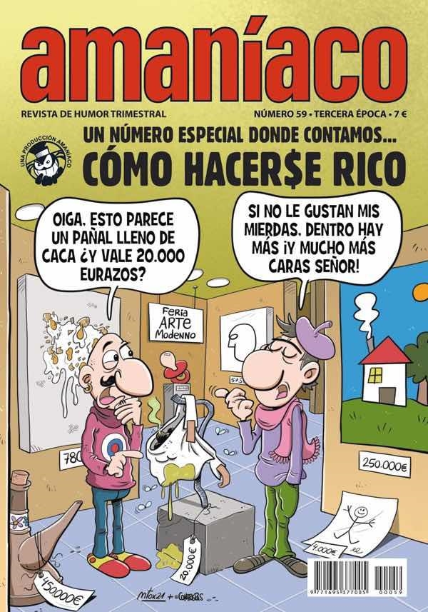 AMANÍACO III ÉPOCA # 59 ESPECIAL CÓMO HACERSE RICO | 977169537700500059 | VARIOS AUTORES | Universal Cómics