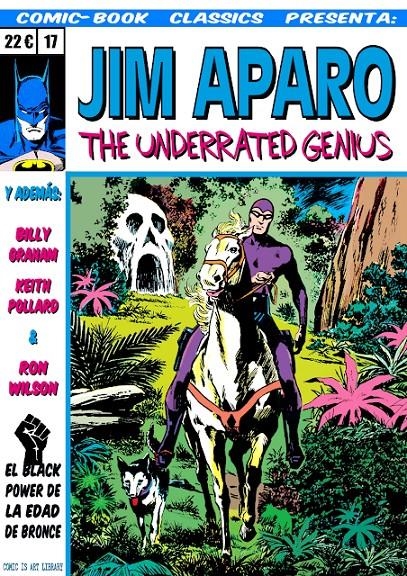 COMIC-BOOK CLASSICS PRESENTA # 17 JIM APARO THE UNDERRATED GENIUS | 9999900070767 | ART COMIC | Universal Cómics
