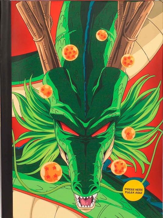 LIBRETA CON LUZ SHENRON DRAGON BALL Z | 8435450240966 | Universal Cómics