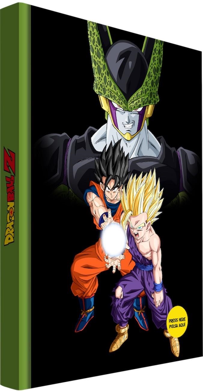 LIBRETA CON LUZ BATALLA FINAL CELL DRAGON BALL Z | 8435450249860 | Universal Cómics