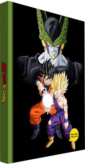 LIBRETA CON LUZ BATALLA FINAL CELL DRAGON BALL Z | 8435450249860 | Universal Cómics