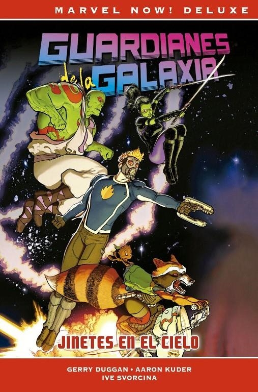 GUARDIANES DE LA GALAXIA DE GERRY DUGGAN # 01 JINETES EN EL CIELO | 9788411014533 | GREG SMALLWOOD - ROLAND BOSCHI - FRAZER IRVING - AARON KUDER - CHRIS SAMNEE - GERRY DUGGAN | Universal Cómics