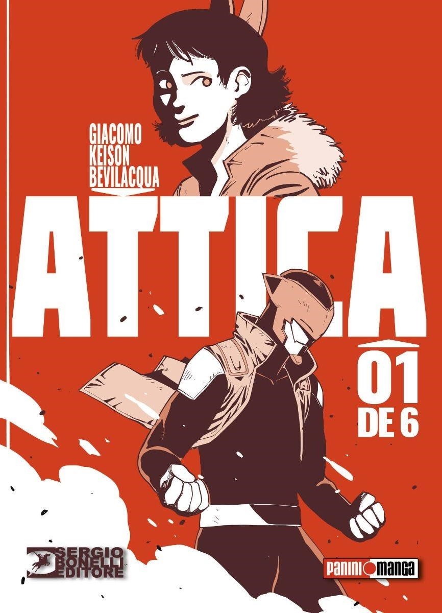 ATTICA # 01 | 9788411014632 | GIACOMO KEISON BEVILACQUA | Universal Cómics