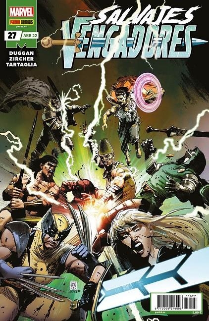 SALVAJES VENGADORES # 27 | 977000557600800027 | GERRY DUGGAN - PATRICK ZIRCHER | Universal Cómics