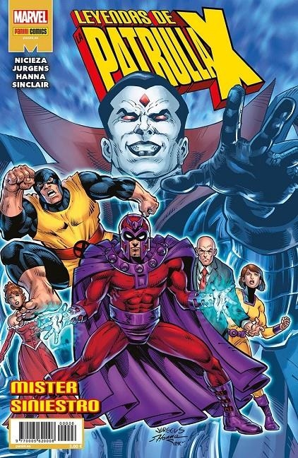 LEYENDAS DE LA PATRULLA-X # 06 MISTER SINIESTRO | 977000562000800006 | DAN JURGENS - FABIAN NICIEZA | Universal Cómics