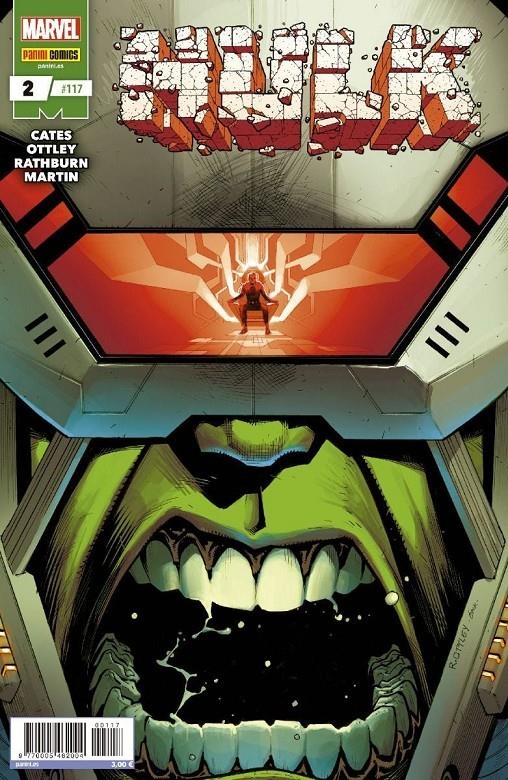 INCREÍBLE HULK VOLUMEN II # 117 HULK NUEVA ETAPA 2 | 977000546200400117 | RYAN OTTLEY - DONNY CATES | Universal Cómics