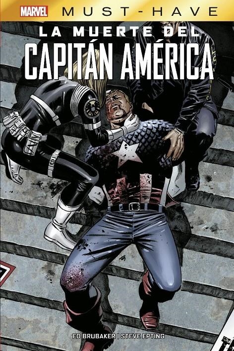 MARVEL MUST-HAVE LA MUERTE DEL CAPITÁN AMÉRICA NUEVA EDICIÓN | 9788411014359 | MIKE PERKINS - ED BRUBAKER - STEVE EPTING | Universal Cómics