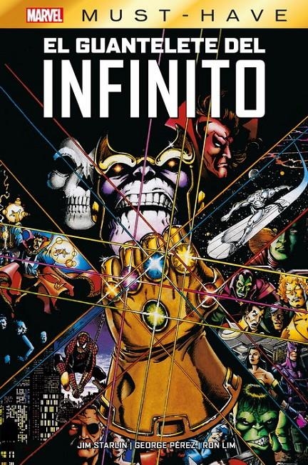 MARVEL MUST-HAVE EL GUANTELETE DEL INFINITO NUEVA EDICIÓN | 9788411014311 | JIM STARLIN - RON LIM - GEORGE PÉREZ | Universal Cómics