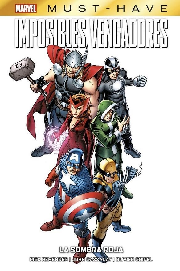 MARVEL MUST-HAVE IMPOSIBLES VENGADORES LA SOMBRA ROJA | 9788411012386 | JIM STARLIN - RON LIM - GEORGE PÉREZ | Universal Cómics