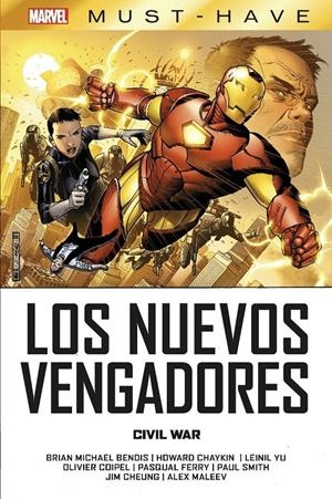MARVEL MUST-HAVE LOS NUEVOS VENGADORES # 05 CIVIL WAR | 9788411014014 | ALEX MALEEV - HOWARD CHAYKIN - LEINIL FRANCIS YU - PASQUAL FERRY - JIM CHEUNG - BRIAN MICHAEL BENDIS | Universal Cómics