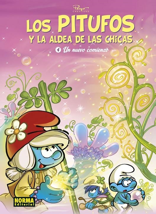 LOS PITUFOS Y LA ALDEA DE LAS CHICAS # 04 UN NUEVO COMIENZO | 9788467951165 | ESTUDIO PEYO | Universal Cómics