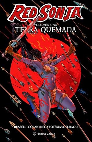 RED SONJA DE MARK RUSSELL # 01 TIERRA QUEMADA | 9788411121385 | MIRKO COLAK - MARK RUSSELL - BOB Q - ROBERT CAREY - KATIE O’MEARA | Universal Cómics