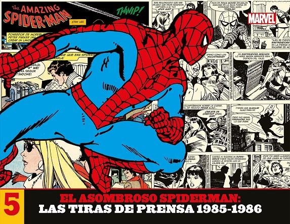 EL ASOMBROSO SPIDERMAN, LAS TIRAS DE PRENSA # 05 1985-1986 | 9788411014830 | FLORO DERY - STAN LEE - DAN BARRY | Universal Cómics
