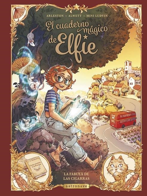 EL CUADERNO MÁGICO DE ELFIE # 02 LA FÁBULA DE LAS CIGARRAS | 9788467950281 | AUDREY ALWETT - MINI LUDVIN - CHRISTOPHE ARLESTON | Universal Cómics