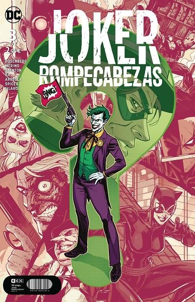 JOKER, ROMPECABEZAS # 03 | 9788419279026 | DOMINIKE STANTON - JESÚS MERINO - JUNI BA - MATTHEW ROSENBERG | Universal Cómics