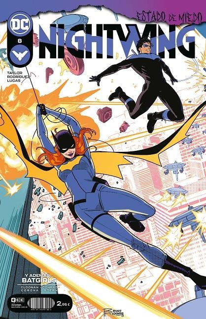 NIGHTWING # 08 ESTADO DE MIEDO | 9788419279002 | BECKY CLOONAN - JORGE CORONA - MICHAEL W. CONRAD - ROBBI RODRIGUEZ - TOM TAYLOR