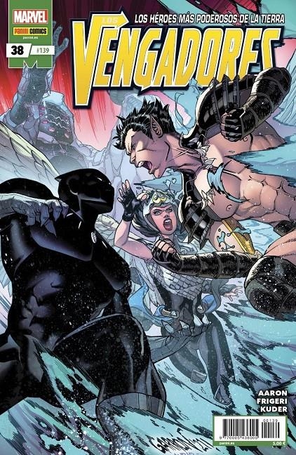 VENGADORES VOL 4 # 139 VENGADORES 38 | 977000543600500139 | AARON KUDER - JAVIER GARRÓN - JASON AARON