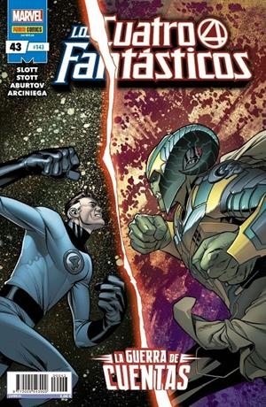 LOS 4 FANTÁSTICOS VOL 7 # 143 LOS 4 FANTÁSTICOS 43 | 977000554300000043 | DAN SLOTT - RACHAEL STOTT | Universal Cómics