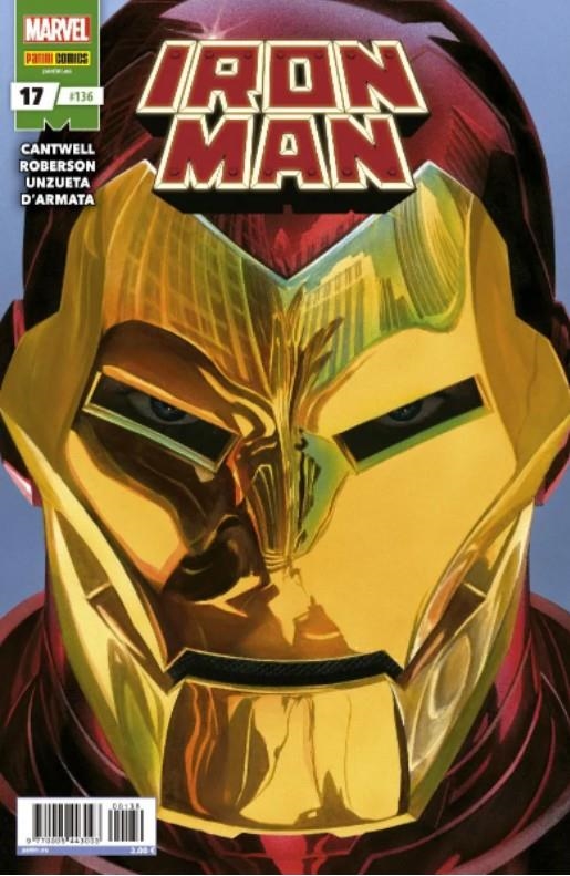 INVENCIBLE IRON MAN VOL 2 # 136 IRON MAN NUEVA ETAPA 17 | 977000544300300136 | CHRISTOPHER CANTWELL - IBRAIM ROBERSON