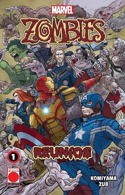 MARVEL ZOMBIES REUNÍOS # 01 | 9788411016759 | YUUSAKU KOMIYAMA - JIM ZUB | Universal Cómics