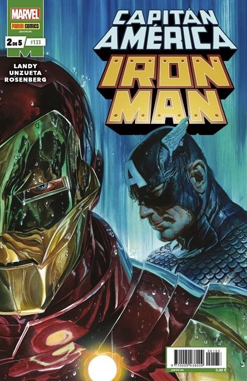 CAPITÁN AMÉRICA VOL 8 # 133 CAPITÁN AMÉRICA / IRON MAN 2 | 977000543800900133 | DEREK LANDY - ÁNGEL UNZUETA | Universal Cómics