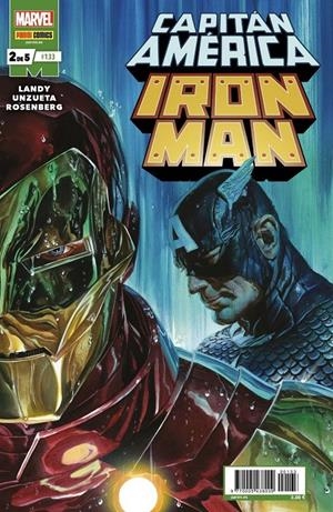 CAPITÁN AMÉRICA VOL 8 # 133 CAPITÁN AMÉRICA / IRON MAN 2 | 977000543800900133 | DEREK LANDY - ÁNGEL UNZUETA | Universal Cómics