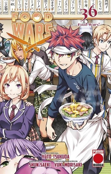 FOOD WARS, SHOKUGEKI NO SOMA # 36 FOOD WARS ! | 9788411016711 | YUTO TSUKUDA - SHUN SAEKI - YUKI MORISAKI | Universal Cómics