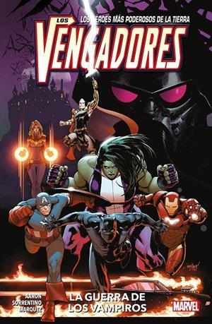 MARVEL PREMIERE LOS VENGADORES # 03 LA GUERRA DE LOS VAMPIROS | 9788411016636 | DAVID MARQUEZ - JASON AARON - ED MCGUINNESS - SARA PICHELLI