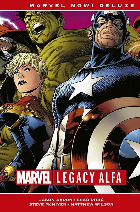 MARVEL LEGACY MARVEL NOW! DELUXE | 9788411016575 | ALEX MALEEV - ESAD RIBIC - PEPE LARRAZ - STEVE MCNIVEN - RUSSELL DAUTERMAN - JASON AARON- - STUART I | Universal Cómics