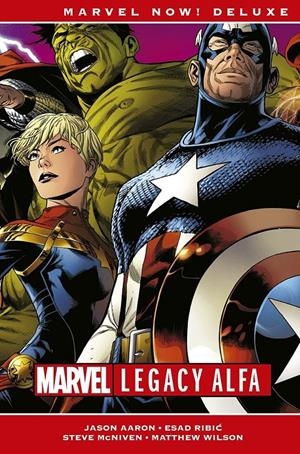 MARVEL LEGACY MARVEL NOW! DELUXE | 9788411016575 | ALEX MALEEV - ESAD RIBIC - PEPE LARRAZ - STEVE MCNIVEN - RUSSELL DAUTERMAN - JASON AARON- - STUART I | Universal Cómics